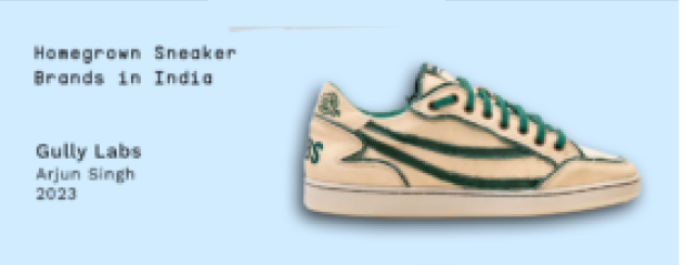 Homegrown Indian sneaker brand shoe